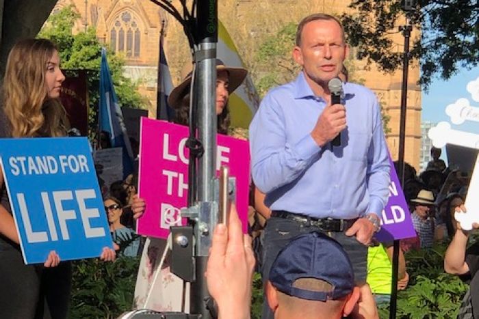 Former Australian Prime Minister Joins Anti Abortion Protest in Sydney