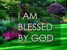 I am Blessed by God