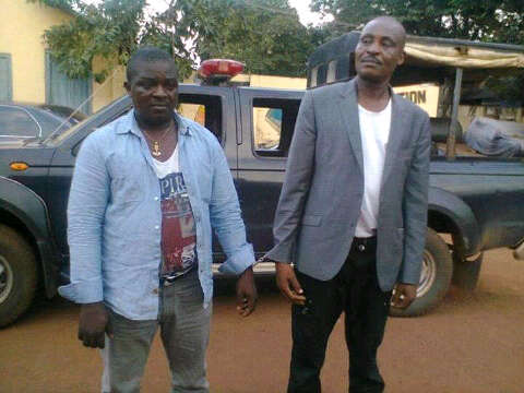 PHOTO - The two kidnap kingpins were arrested in 2012 in Anambra