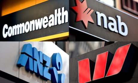Australian Big Banks: Commonwealth Bank, NAB Bank, ANZ Bank and Westpac Bank