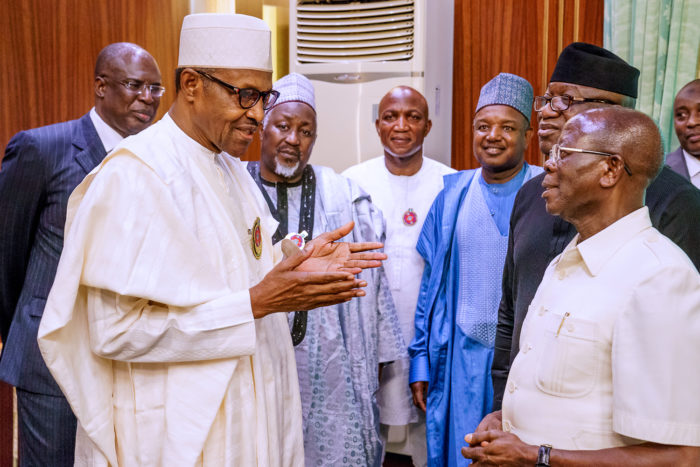 Buhari, Oshimole and APC some other chieftains
