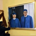 Buhari and Mamman Dauras painting