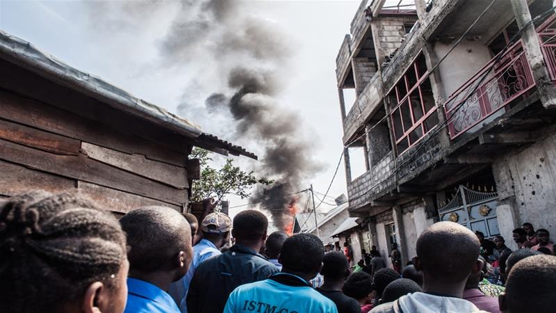 CONGO Plane Crashes into residential area leaving at least 24 dead - Govt