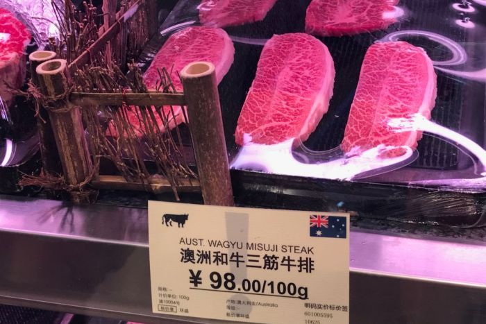 China is hungry for Australian beef, but every second kilo shoppers buy could be fake
