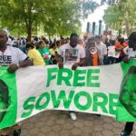 DSS operatives shoot live rounds to disperse free Sowore protesters in Abuja