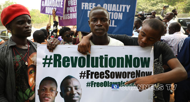 Free Sowore Protesters in Abuja