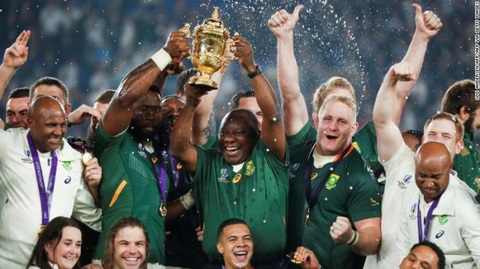 Rugby World Cup final- South Africa stuns England with superb 32-12 win