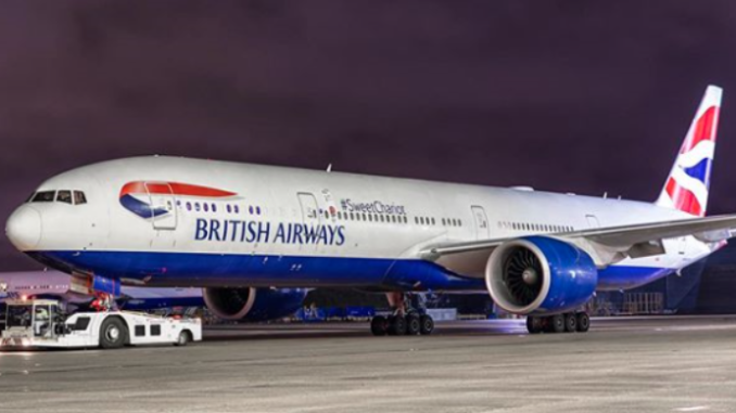 British Airways flight to Abuja makes emergency return after losing engine mid-air