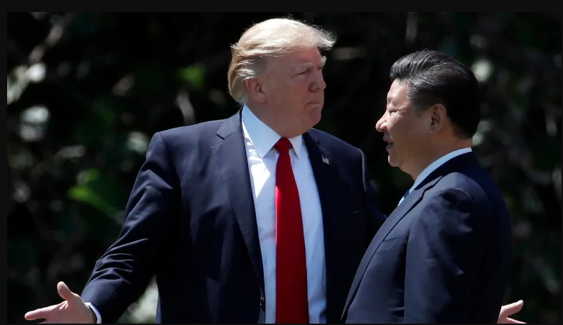 Xi Jinping and Donald Trump - China warns of retaliation for U.S. legislation backing protesters in Hong Kong