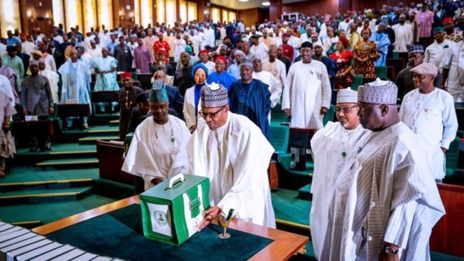 2020 Budget-President Buhari presents Appropriation Bill to the senate