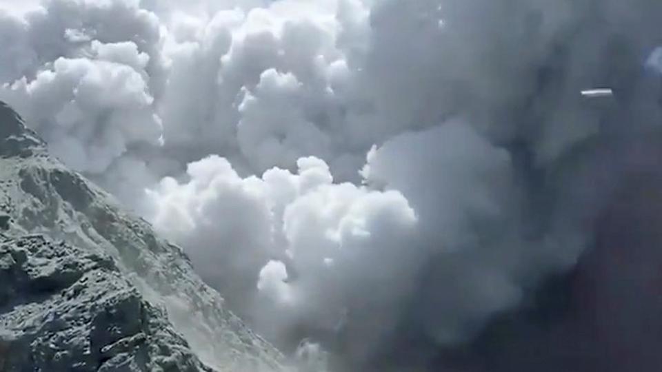 New Zealand Volcano Eruption