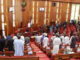 Nigerian Senate during plenary
