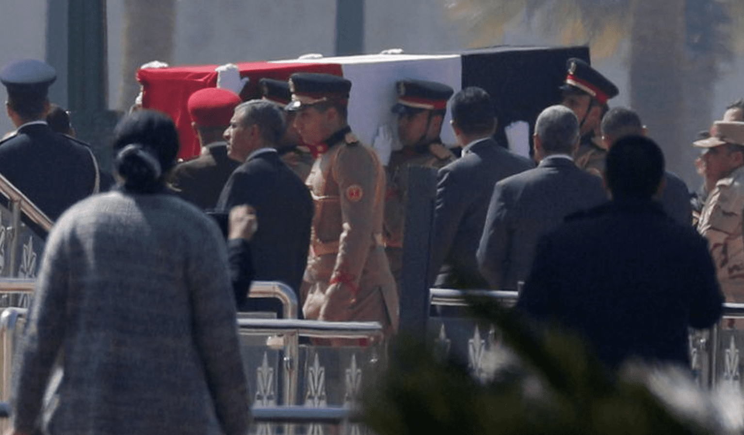 Egypt holds funeral for former president Mubarak