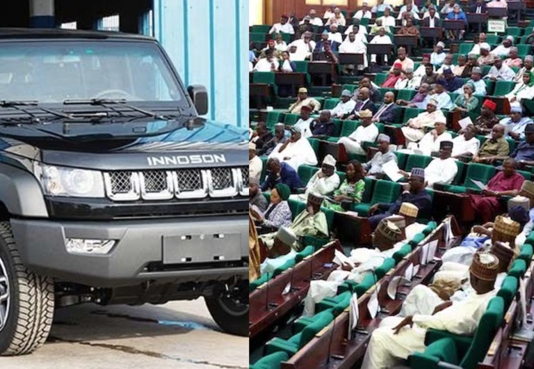 Reps members reject innoson vehicles as official cars