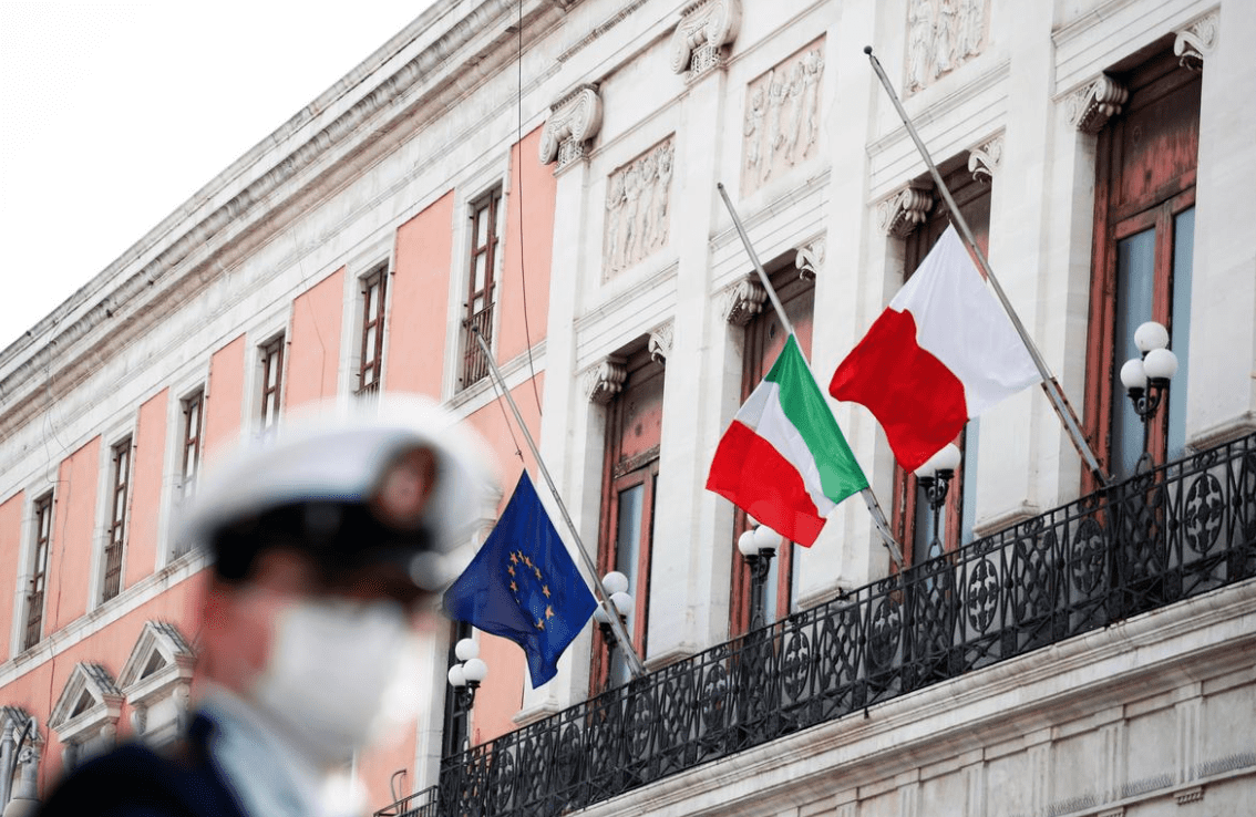Coronavirus- Italy, Vatican lower flags, observe silence to honour thousands who died recently of coronavirus