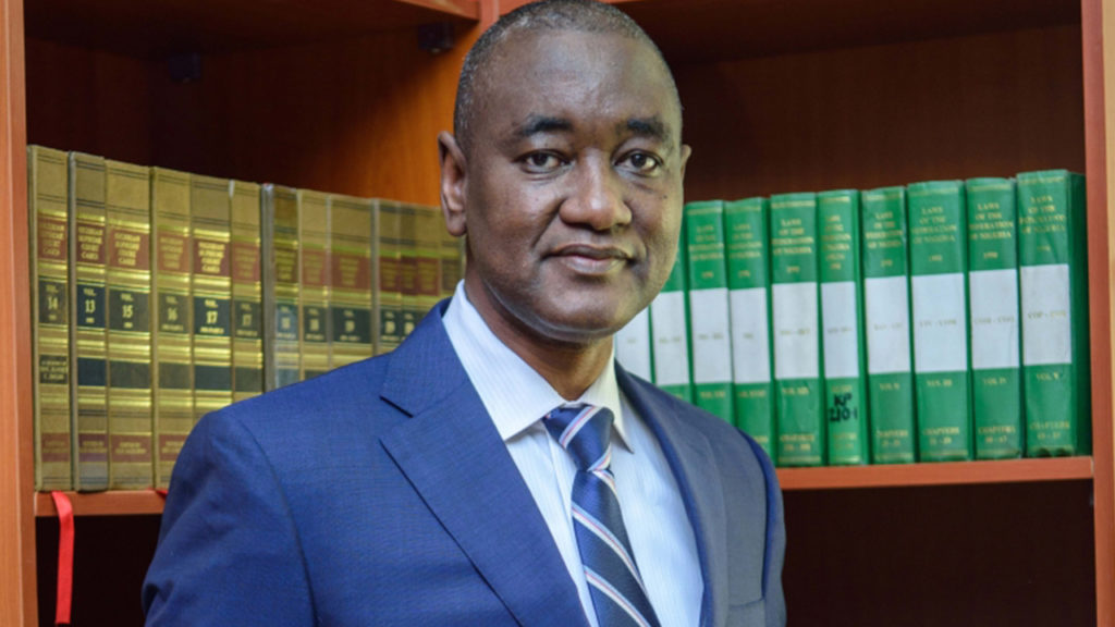 Emir Sanusi's lawyer - Abubakar Mahmoud (SAN)