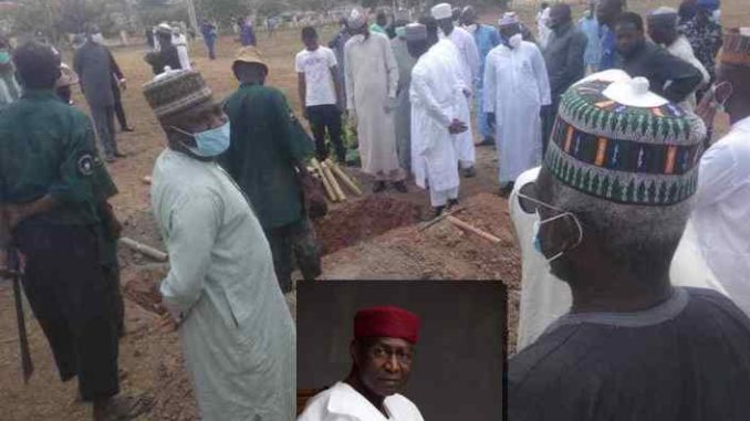 Abba Kyari buried in Abuja- 1