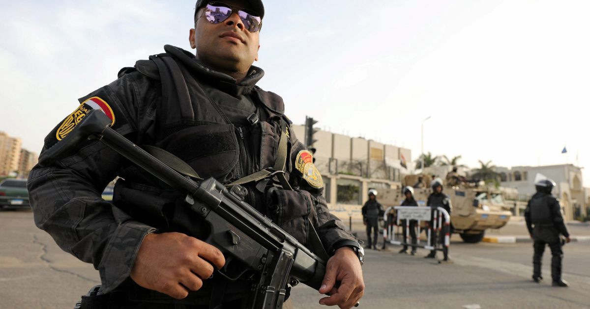 Cairo Gun Battle- Egyptian policeman, seven suspected militants killed