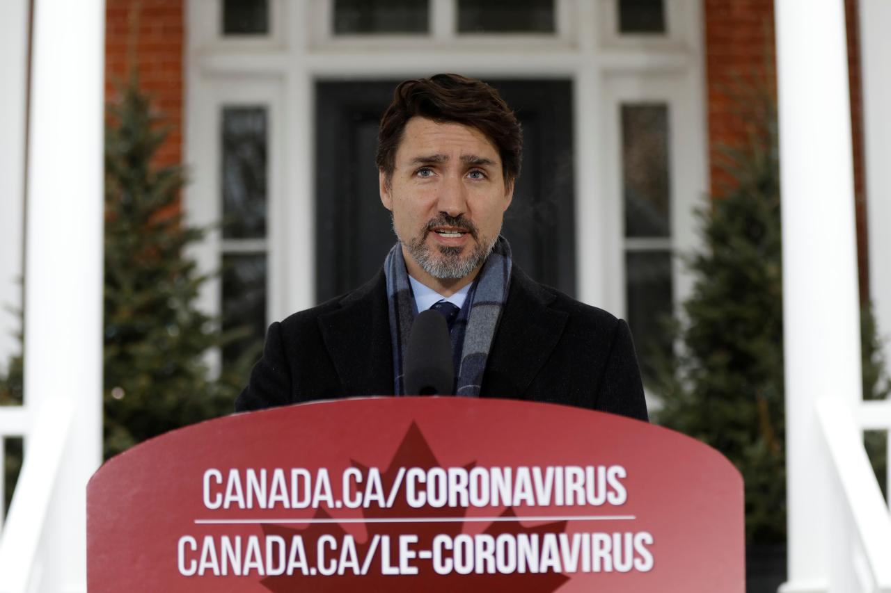 Canadian Prime Minister address issues on Corona virus