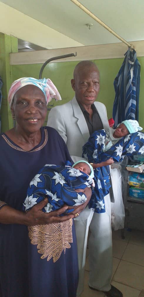 Couple blessed with twins after waiting for 43 years