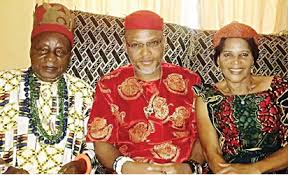 IPOB Leader Mazi Nnamdi Kanu and His later father and mother