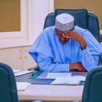 President Buhari Sad Tired and Having Headache