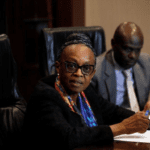 World Health Organization (WHO) Regional Director for Africa Matshidiso Moeti speaks during a news briefing in Nairobi, Kenya March 2, 2020