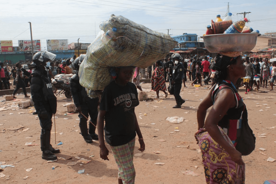 lockdown starts off in chaos and pandemonium