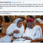 Aisha Buhari tweets Condolence Message to Family of Abba Kyari