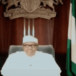 Nigerian President and Commander in Chief Muhammadu Buhari