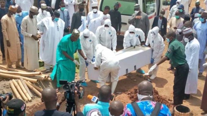 Abba Kyaris Official Burial in Abuja