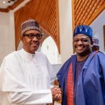President Buhari and Femi Adesina