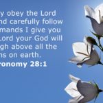 Deuteronomy 28 1   Blessings of God for you