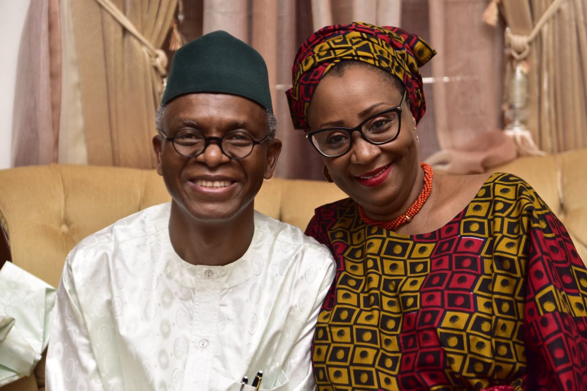Kaduna state governor Nasir Ahmad El Rufai elrufai and his wife Hadiza Isma El Rufai
