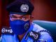 Inspector General of Police, IGP Mohammed Adamu wearing corona virus protection face masks