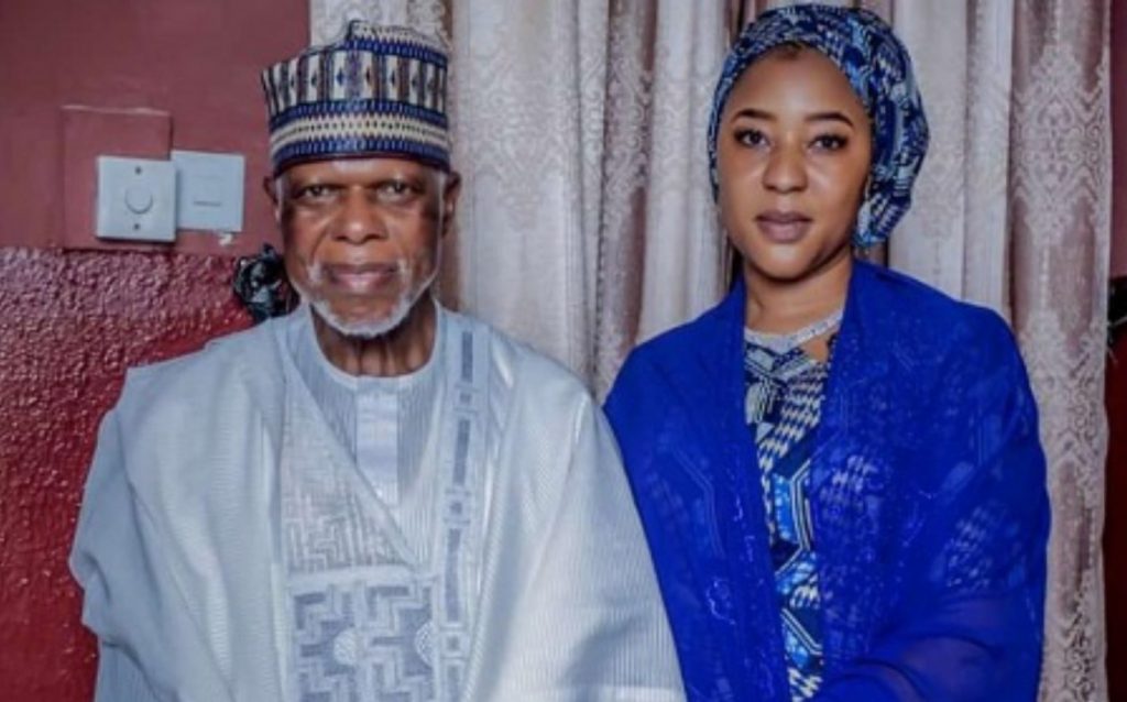 Col. Hameed Ali and new wife 