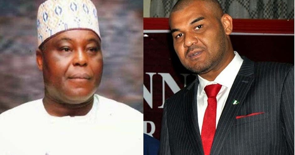 Raymond Dokpesi and his son Raymond Jnr