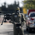 Colombian police use drones to detect high body temperatures