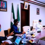 Yemi Osinbajo in a meeting