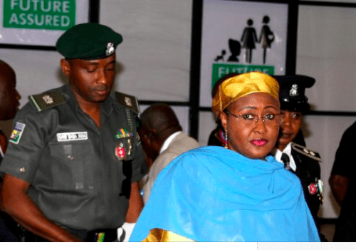 Aisha Buhari and ADC Police