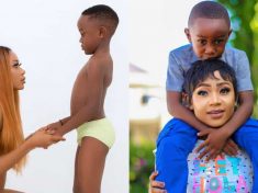 Akuapem_Poloo and her 7 years old son