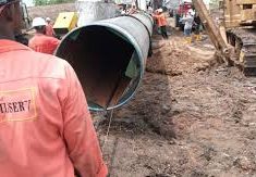 Breaking: President Buhari flags off $2.8 billion Ajaokuta-Kaduna-Kano (AKK) pipeline project.