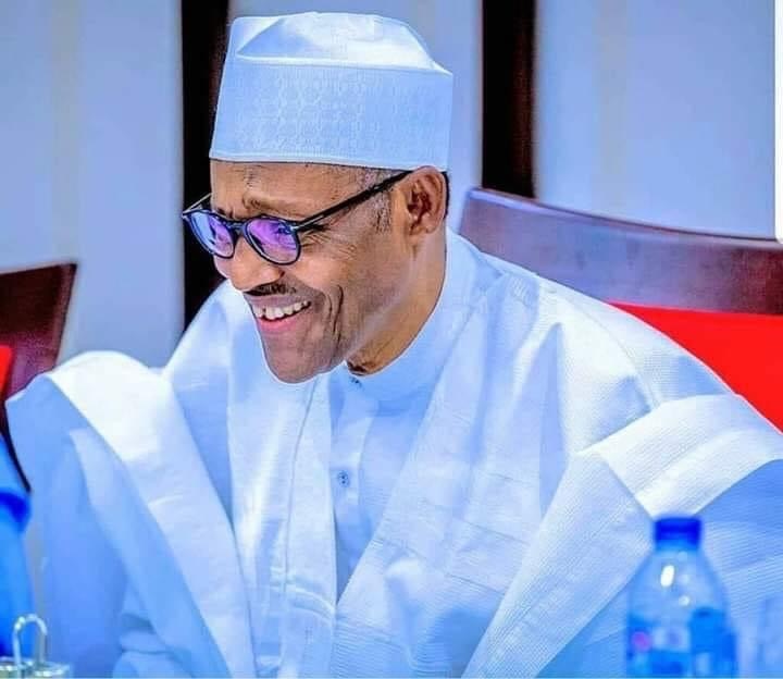 President Buhari Smiling