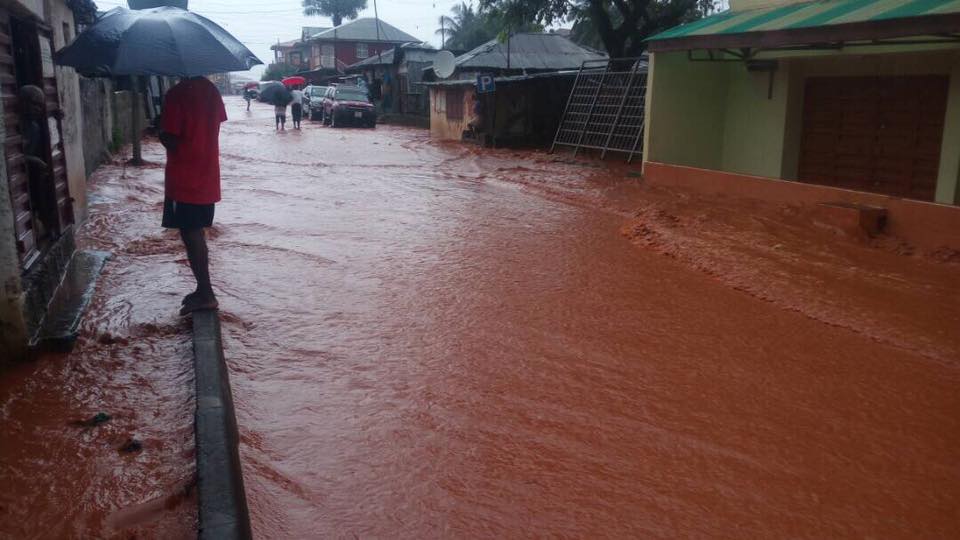 Flood renders Benin city residents homeless