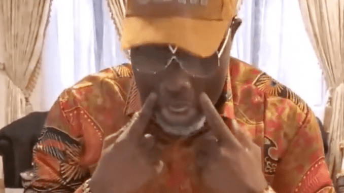 Oshio Babaa!! Watch As Dino Melaye Mocks Oshiomhole In This Trending Video