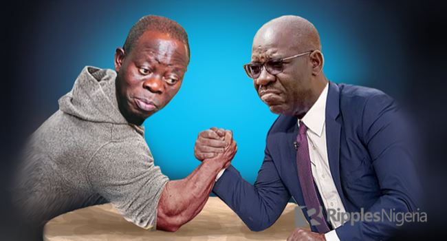 Oshiomhole and Obaseki Power Tussle