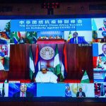 President Buhari participates in Virtual China-Africa Summit (Photos)
