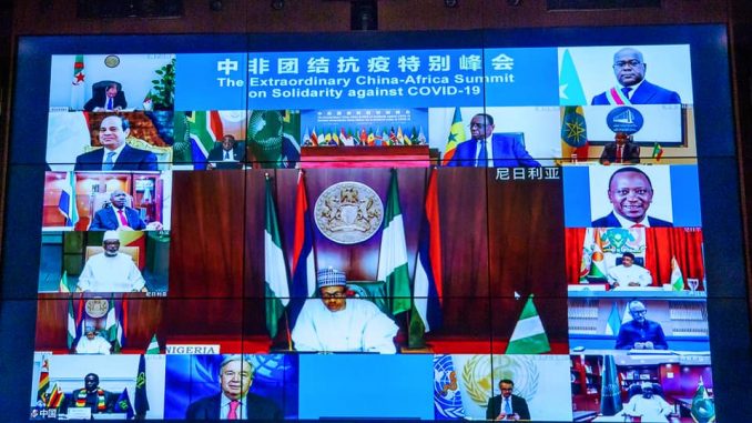 President Buhari participates in Virtual China-Africa Summit (Photos)