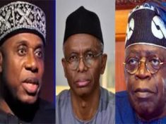 APC Presidential Candidate- Tinubu, El-Rufai, Amaechi Brace Up For 2023