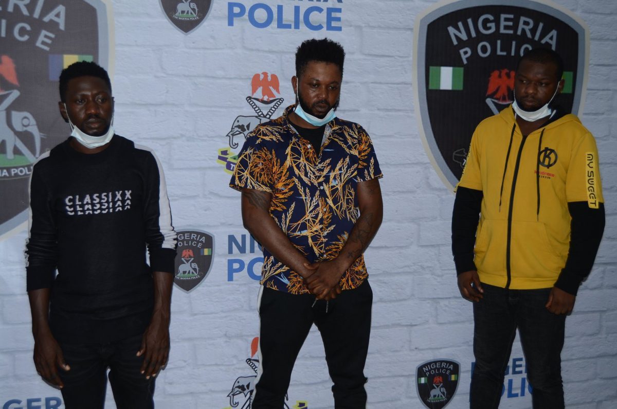 Abuja Interpol Arrests 3 Suspects, Rescues American Lady Confined In Lagos Hotel For 16 Months - images
